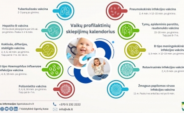 Vaikų skiepai – patikima apsauga nuo sunkių ligų