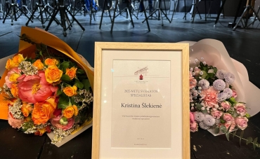„Metų sveikatos specialistė“ - Kristina Šlekienė