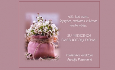 Medicinos darbuotojų šventė